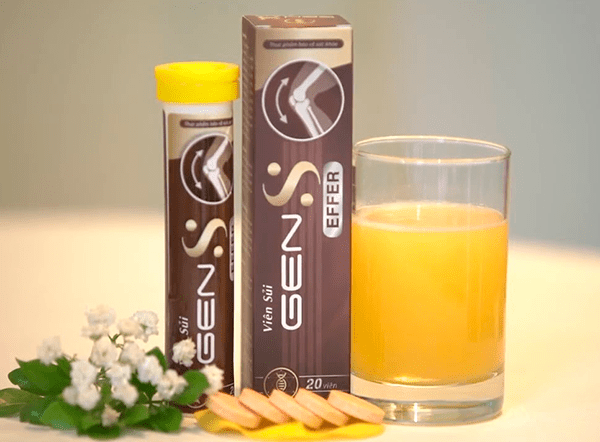 GEN S EFFER – Viên sủi xương khớp đầu tiên tại Việt Nam