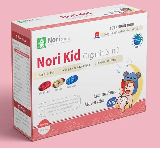 Nori Kid có tốt không, giá bao nhiêu, mua bán ở đâu?