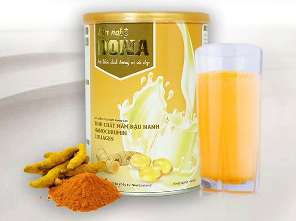 Sữa nghệ DONA – Sức khỏe, dinh dưỡng và sắc đẹp