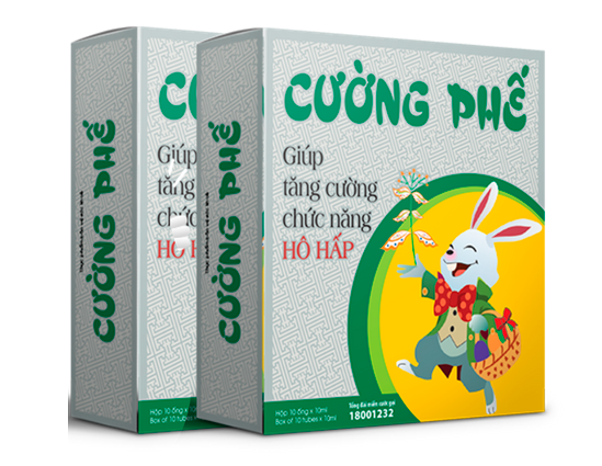 Trị ho CƯỜNG PHẾ – Khắc tinh viêm phế quản dành riêng cho bé