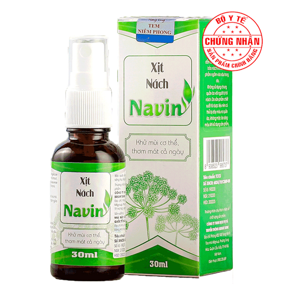 [REVIEW] Xịt nách Navin có tốt không, mua ở đâu chính hãng, giá bao nhiêu?
