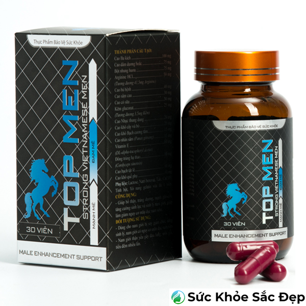 TOP MEN REVIEW: Viên uống TopMen có tốt không, mua ở đâu, giá bao nhiêu?