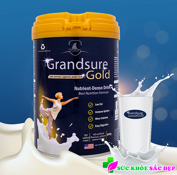 GRANDSURE GOLD: Sữa xương khớp có tốt không, mua ở đâu, giá bao nhiêu?