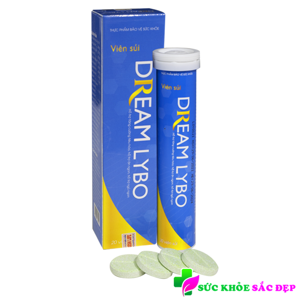 Viên sủi tăng cân DREAM LYBO có tốt không, mua ở đâu, giá bao nhiêu?