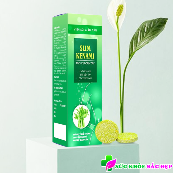 REVIEW Viên sủi SLIM KENAMI có tốt không, bán ở đâu, giá bao nhiêu?