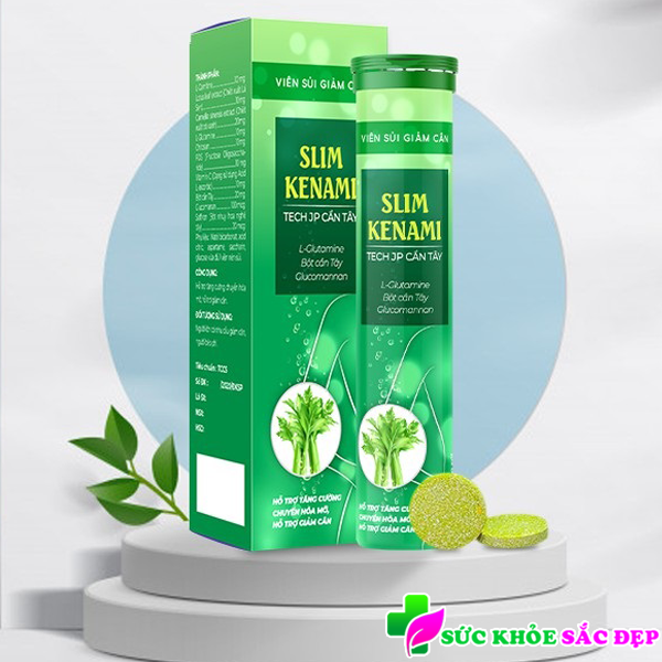 REVIEW Viên sủi SLIM KENAMI có tốt không, bán ở đâu, giá bao nhiêu?